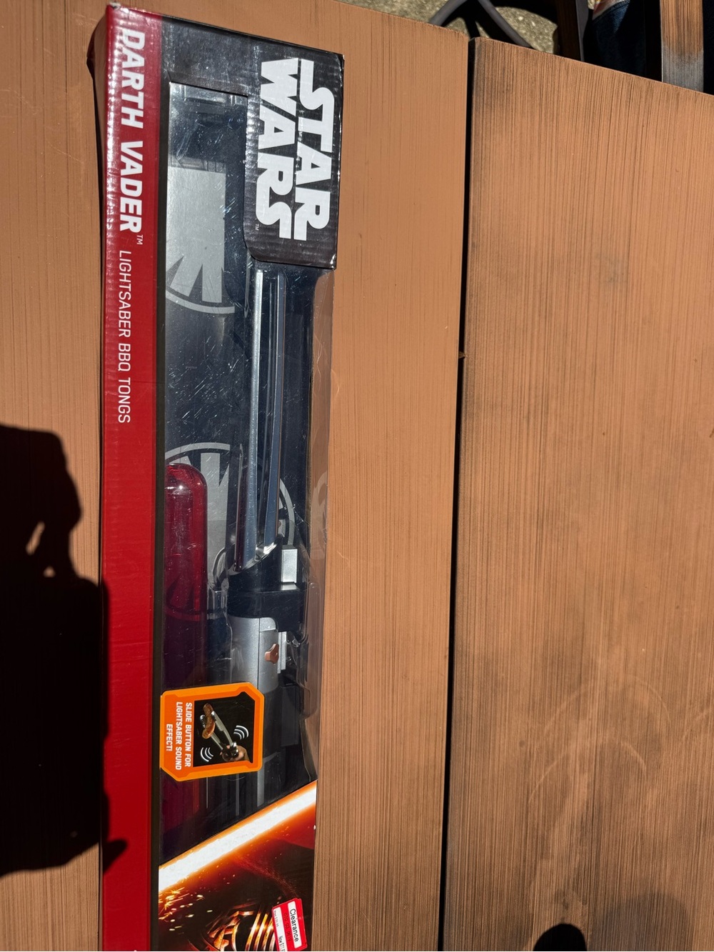 Star Wars Darth Vader Lightsaber BBQ Tongs - Black & Red